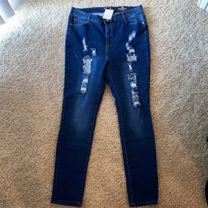 Olivia Rose Dark Wash Skinny Jeans
